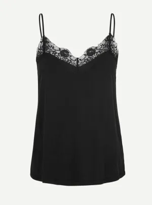 SLIP TOP | BLACK | SAMSOE SAMSOE
