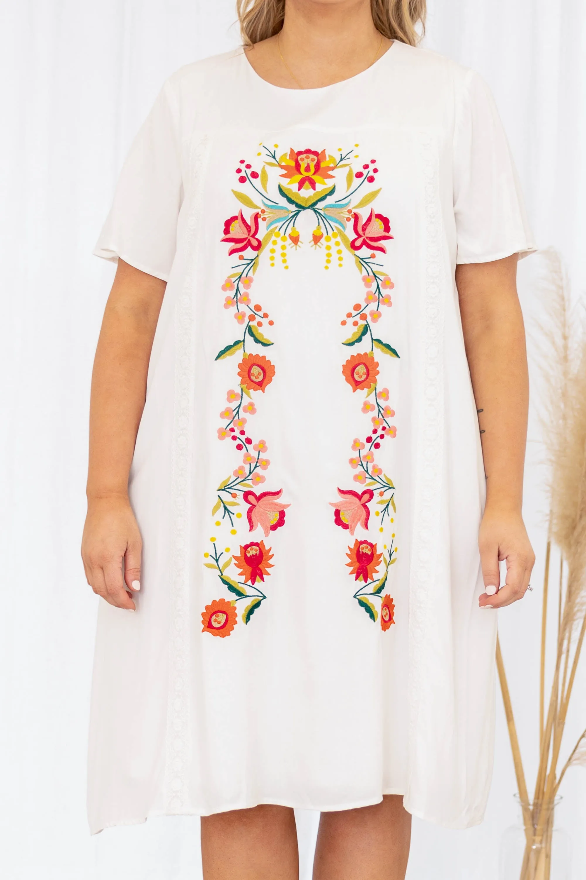 Smells Like Teen Spirit Dress, Off White