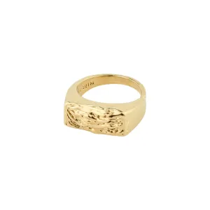 Star Recycled Ring | Gold Plated