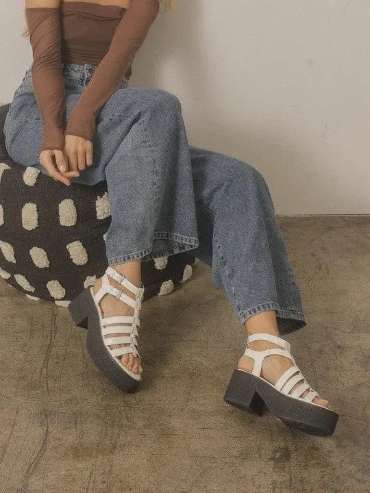 The Most Comfortable Platform Gladiator Sandal