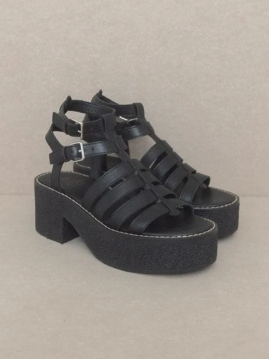 The Most Comfortable Platform Gladiator Sandal