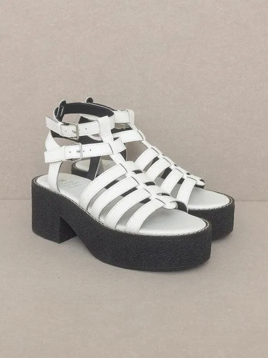 The Most Comfortable Platform Gladiator Sandal