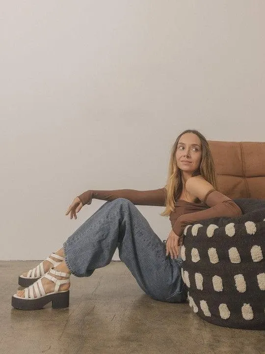The Most Comfortable Platform Gladiator Sandal