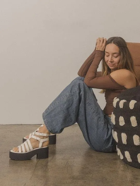 The Most Comfortable Platform Gladiator Sandal