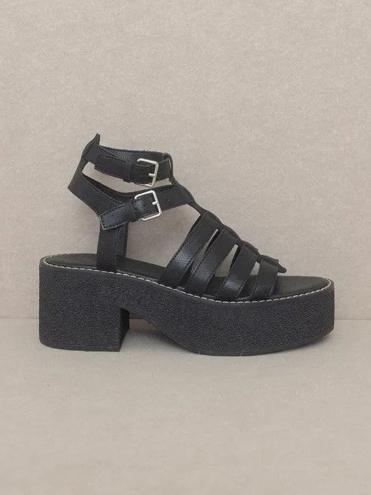The Most Comfortable Platform Gladiator Sandal