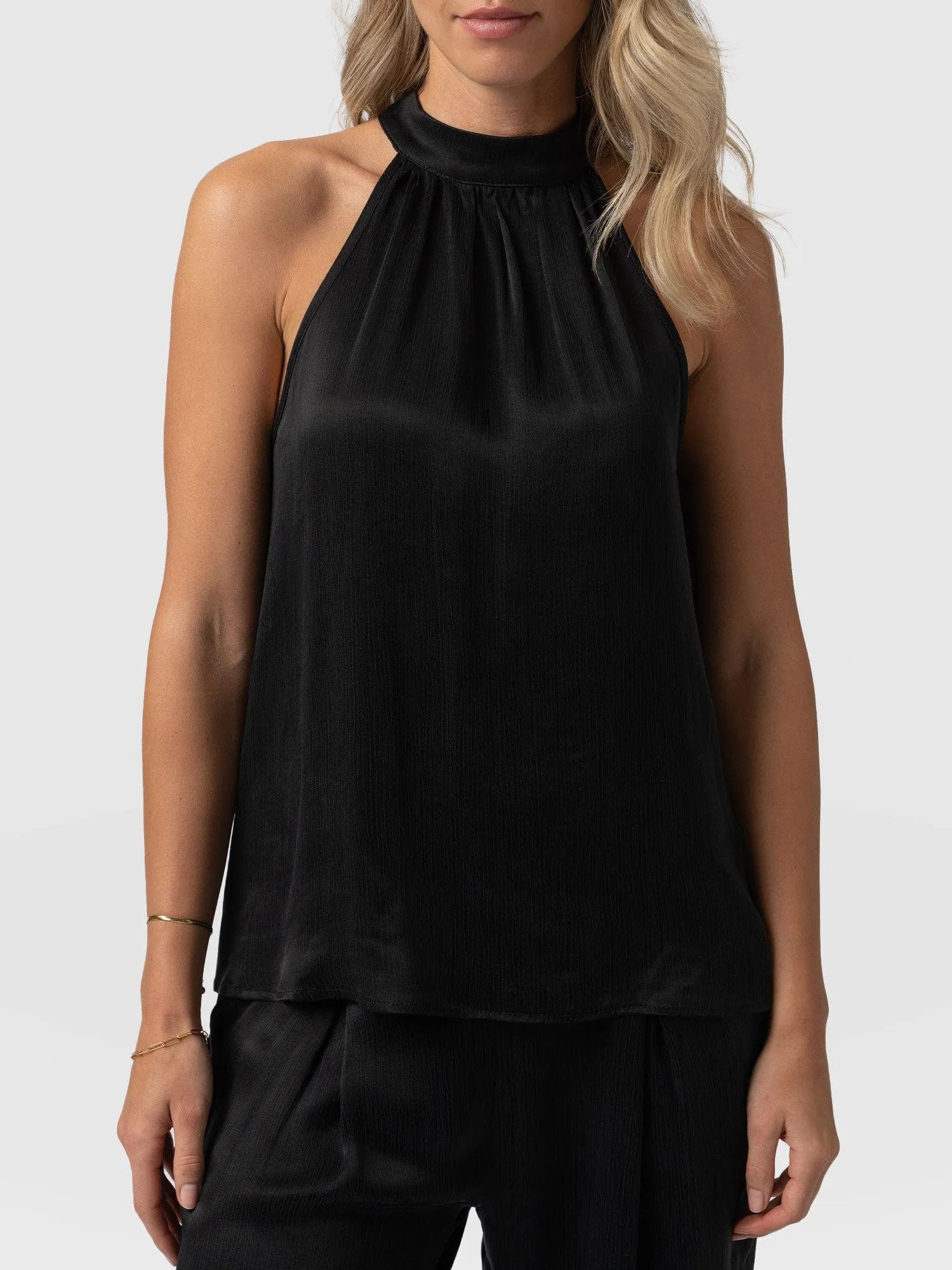 Tilda Halter Neck - Black
