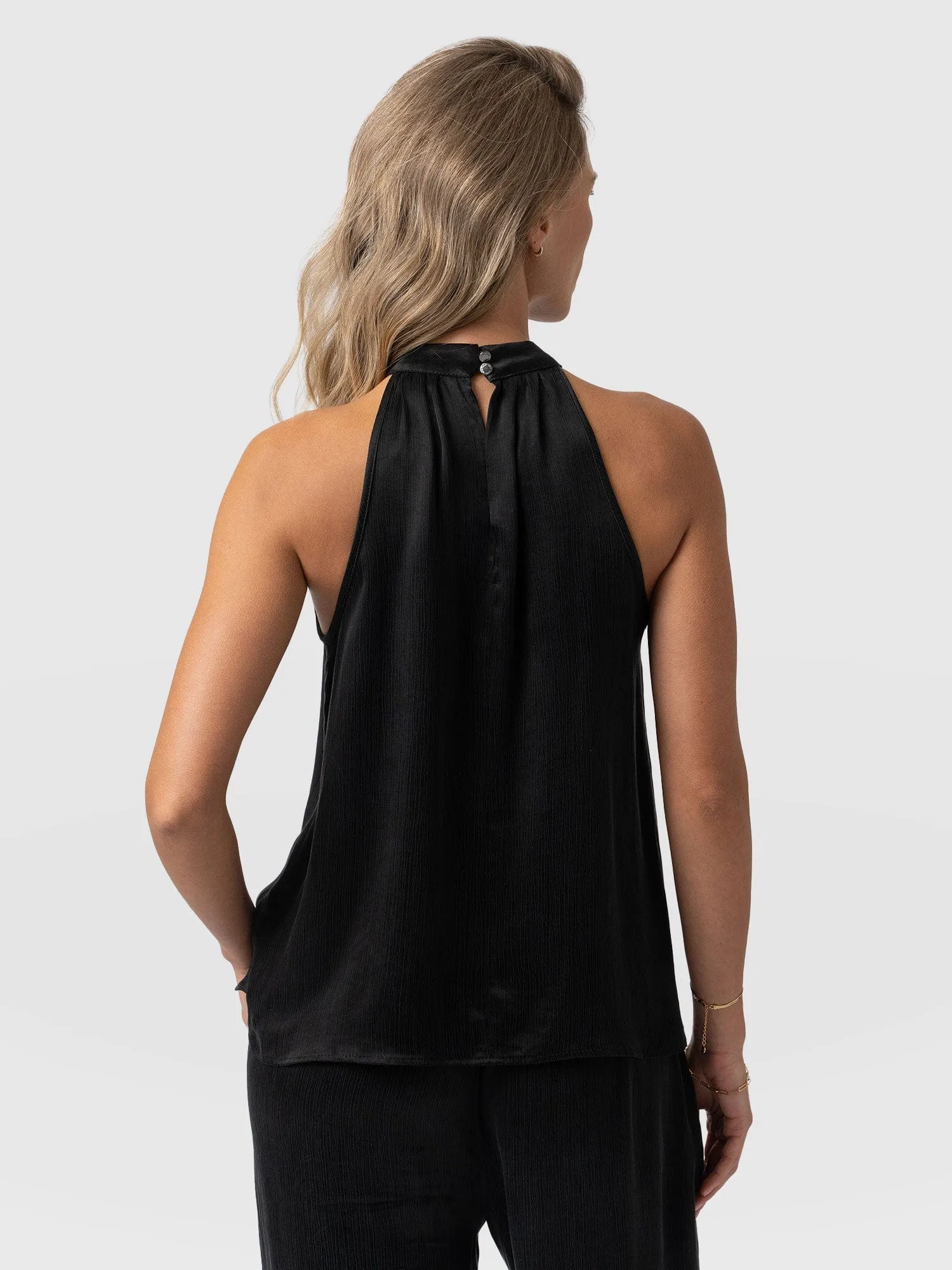 Tilda Halter Neck - Black