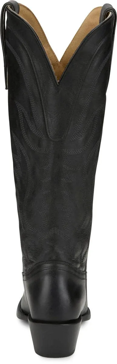 Tony Lama Women's 15" Jess Midnight Goat Western Boots