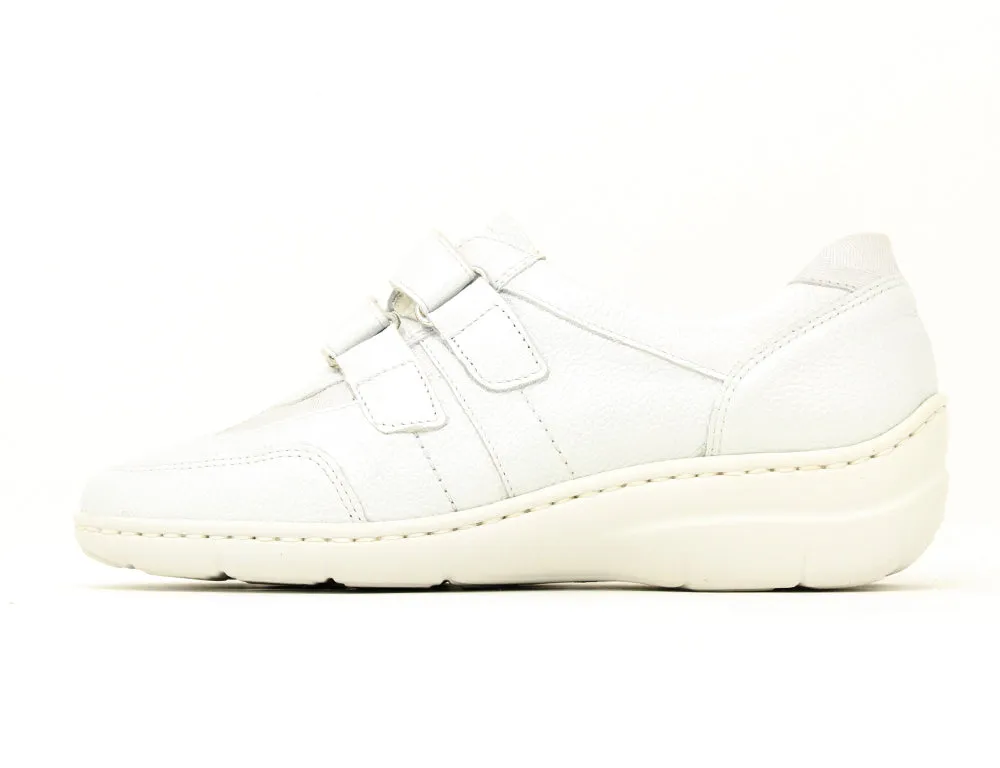 Womens Comfortable Hania White Shoes