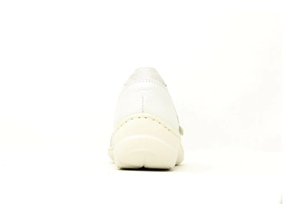 Womens Comfortable Hania White Shoes