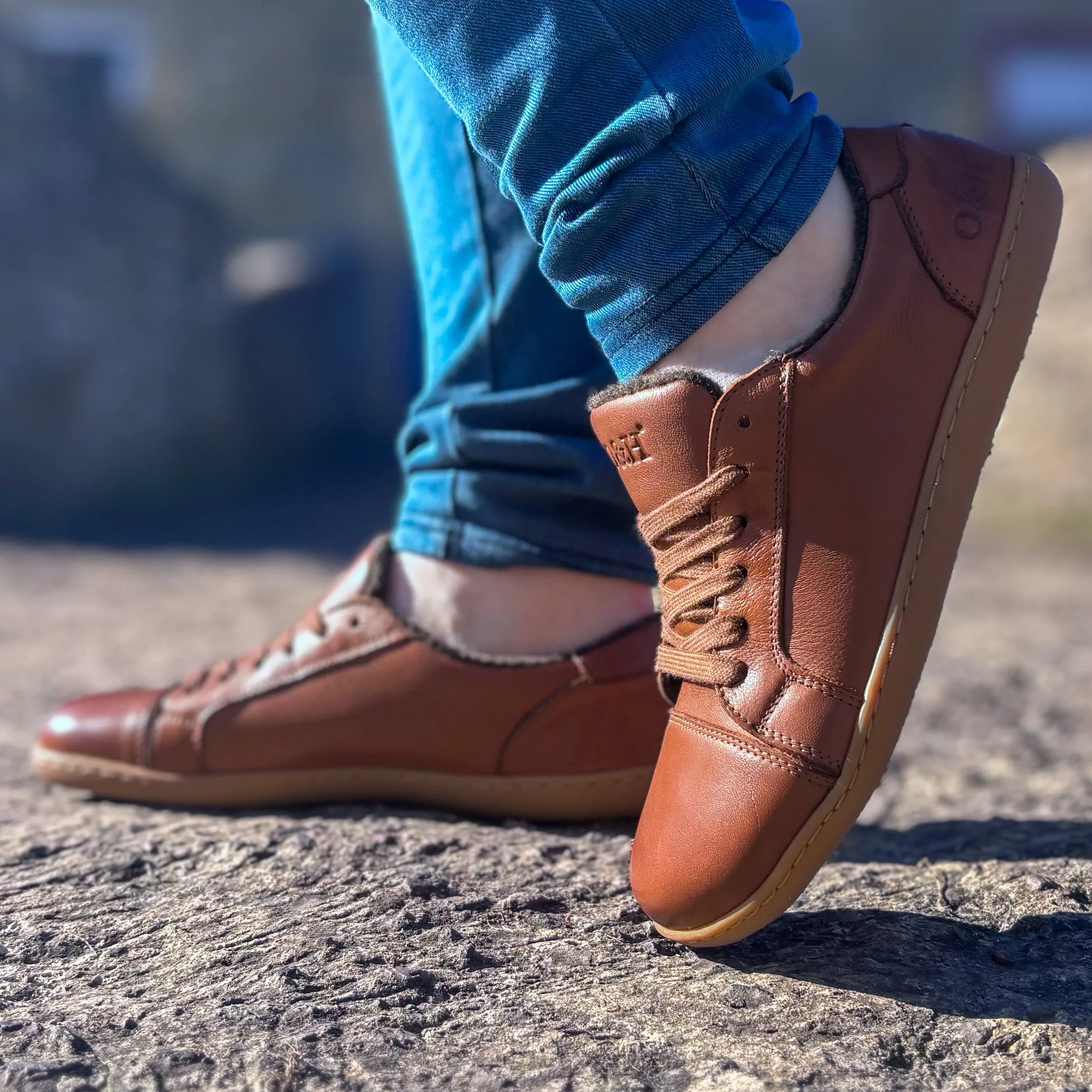 Women's Hazel Barefoot Trainers - Tan