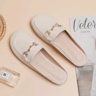 Women's Lazy Flat-Bottomed Comfortable Slippers