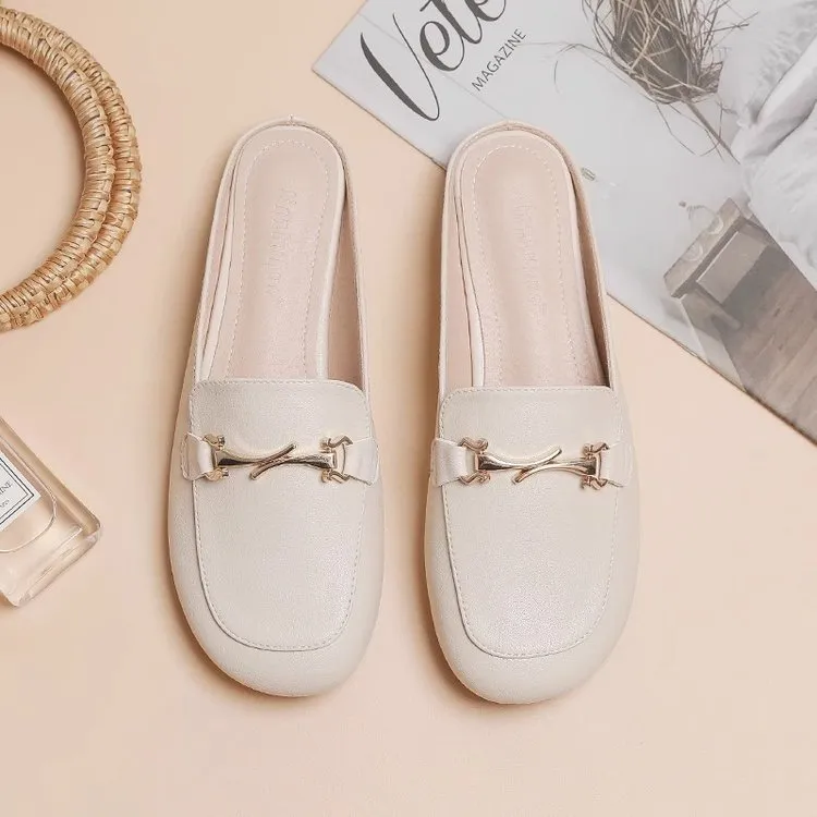 Women's Lazy Flat-Bottomed Comfortable Slippers