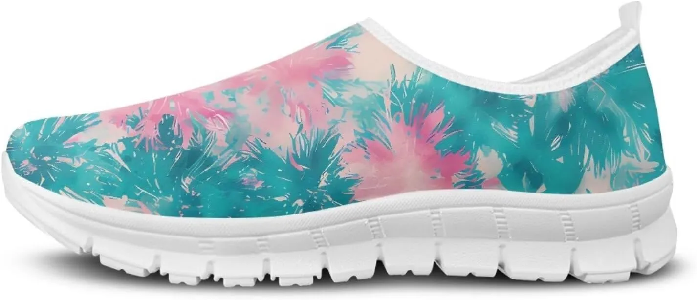 Womens Loafers Stylish Slip On Low Tops Fitness Non Slip Gym Sneakers Comfort Casual Lightweight Walking Shoes for Workout Dressy