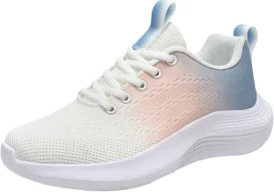 Womens Walking Shoes Slip on Non Slip Memory Foam Running Shoes Wide Width Breathable Gym Workout Shoes Ladies 2024 Fashion Sneakers