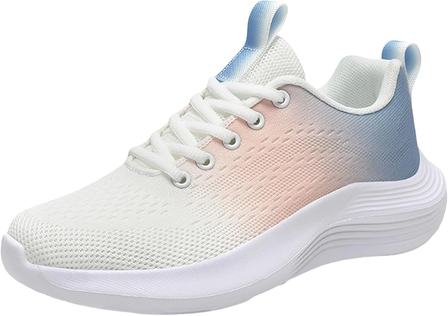 Womens Walking Shoes Slip on Non Slip Memory Foam Running Shoes Wide Width Breathable Gym Workout Shoes Ladies 2024 Fashion Sneakers