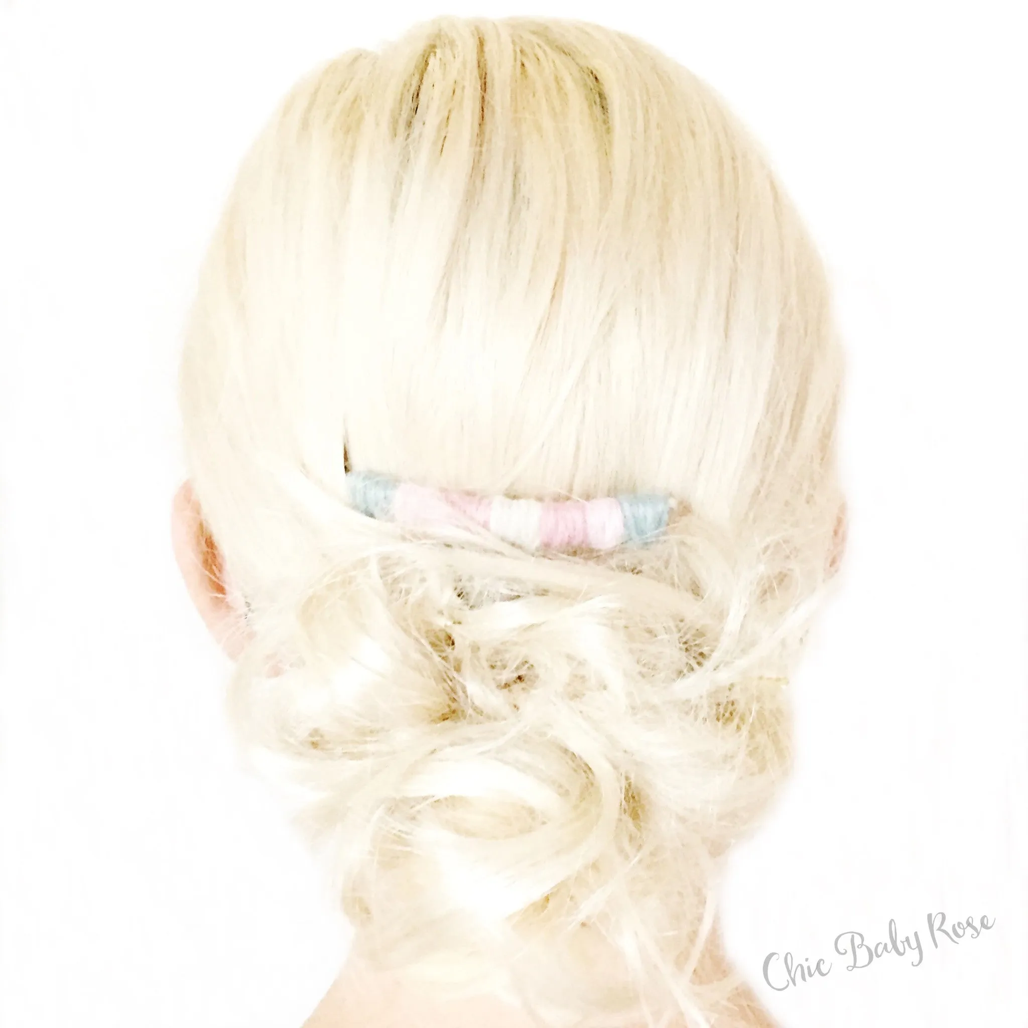Yarn Wrapped Hair Comb